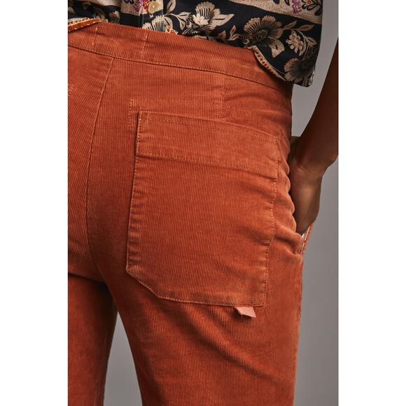 Anthropologie Maeve Wide-Leg Corduroy Trousers - New - Size 4 - Picture 4 of 7